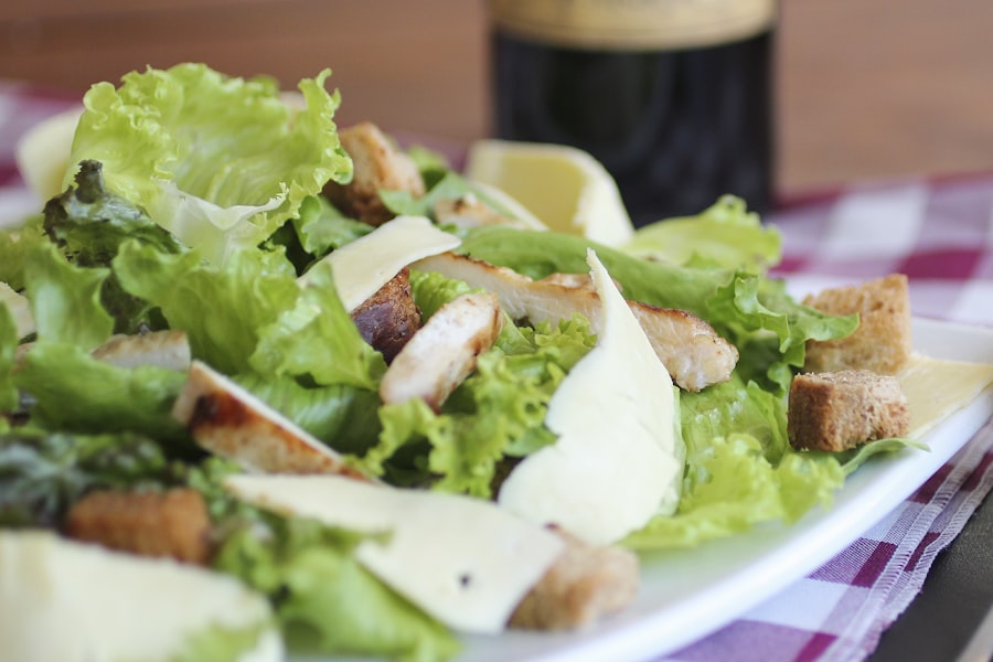Chicken Caesar Salad Wrap