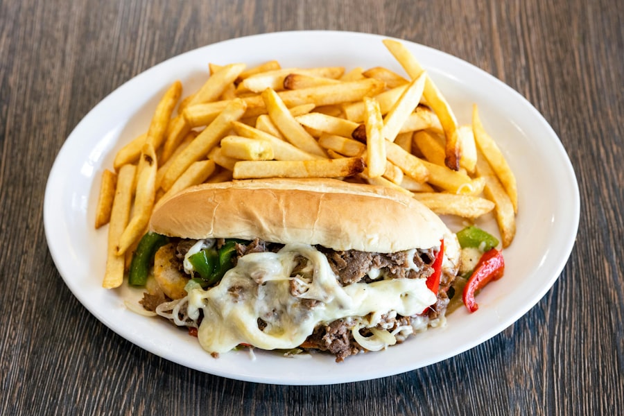 Halal Philly Cheesesteak Sub